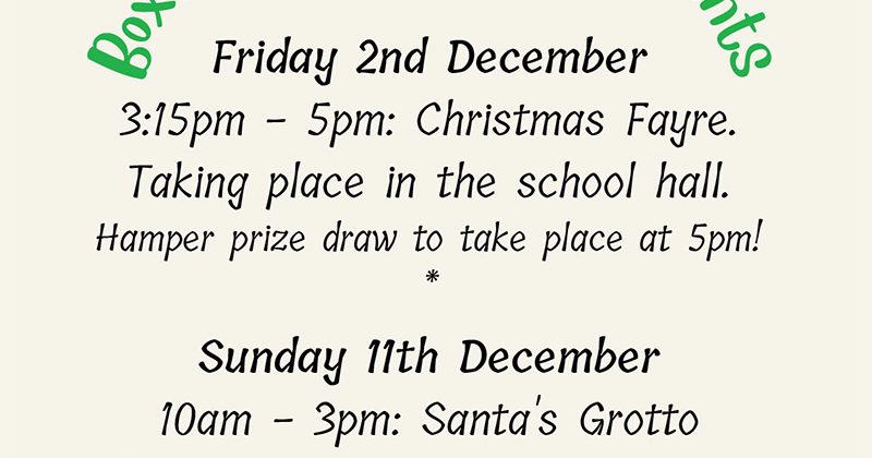 FOBs Christmas Fair